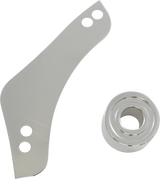 ARLEN NESS Replacement Breather Bolt Cover Plate - Inverted/Method/Clear Tear/Sidekick - Right - Chrome 600-055