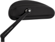 ARLEN NESS Mirrors - Downdraft - Side View - Elongated - Black 510-026