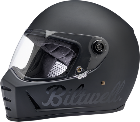 BILTWELL Lane Splitter Helmet - Factory - Flat Black - XS 1004-638-101