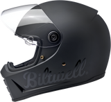 BILTWELL Lane Splitter Helmet - Factory - Flat Black - XS 1004-638-101
