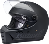 BILTWELL Lane Splitter Helmet - Factory - Flat Black - XS 1004-638-101