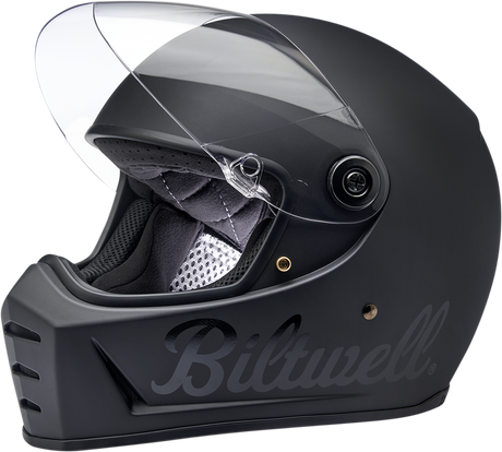 BILTWELL Lane Splitter Helmet - Factory - Flat Black - XS 1004-638-101