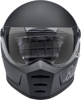 BILTWELL Lane Splitter Helmet - Factory - Flat Black - XS 1004-638-101