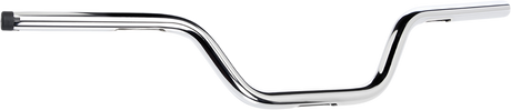 BILTWELL 1" Handlebar w/ TBW Plugs - Tracker High - Chrome 6009-1057