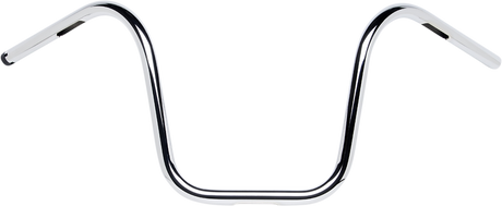 BILTWELL 1" Handlebar w/ TBW Plugs - Ape Hanger - Chrome 6004-1057