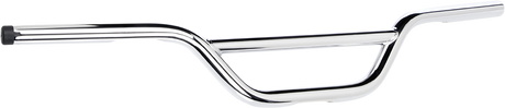 BILTWELL 1" Handlebar w/ TBW Plugs - Moto - Chrome 6016-1057