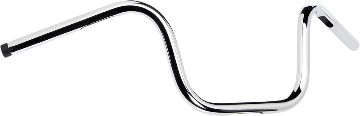 BILTWELL 1" Handlebar w/ TBW Plugs - Chump - Chrome 6005-1057