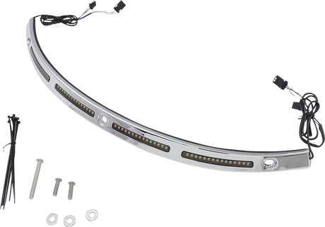 Custom Dynamics Windshield Trim - Chrome CD-WT2-14-C - Cycle City Outdoors