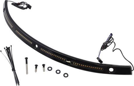 Custom Dynamics Windshield Trim - Black CD-WT2-14-B - Cycle City Outdoors