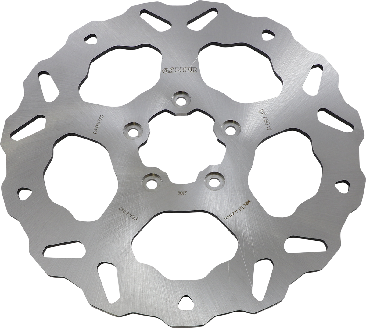 GALFER Front Wave? Solid Rotor DF680W - Cycle City Outdoors