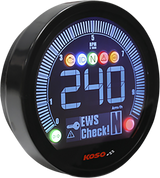 KOSO NORTH AMERICA DL-04 Multifunction Gauge - Black - BMW - R Nine T? BA077101