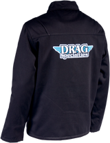 THROTTLE THREADS Drag Specialties Shop Jacket - Black - 3XL DRG19J28BK3R - Cycle City Outdoors