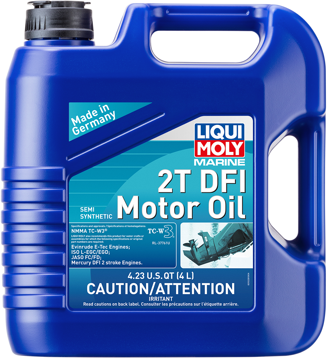 LIQUI MOLY Marine 2T DFI Motor Oil - 4 Liter 20518