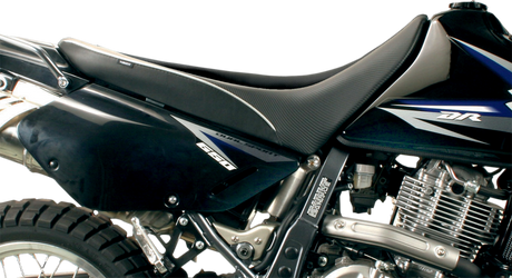 Sargent WS-601-19 World Sport Performance Seat - Black - Carbon FX - Low - DR 650 '96-'25 | Off-Road/Street