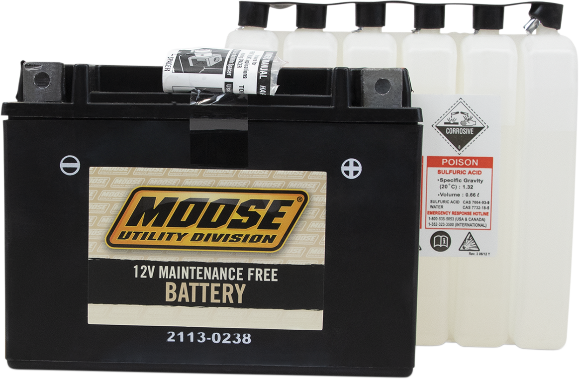 MOOSE UTILITY AGM Battery - YTX15L-BS MTX15L-BS