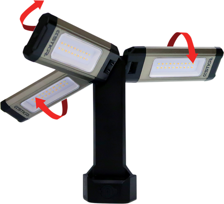 RISK RACING Shop Light - Work Area/Mobile - 2000 Lumens - Rechargeable 12680