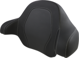 SADDLEMEN Tour-Pak® Backrest Pad - RoadSofa - Black - Carbon Fiber - FL '14-'23 814-07-TPACK-CF