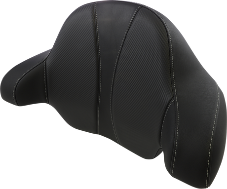 SADDLEMEN Tour-Pak® Backrest Pad - Dominator Seat - Black - FL '14-'23 814-07-TPACK-D