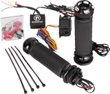 PERFORMANCE MACHINE (PM) Grips - Apex - Heated - Cable - Contrast Cut 0063-2092-BM