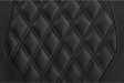 SADDLEMEN Tour-Pak® Backrest Pad - RoadSofa - Lattice Stitched Seat - Black - FL '14-'23 814-07-15000