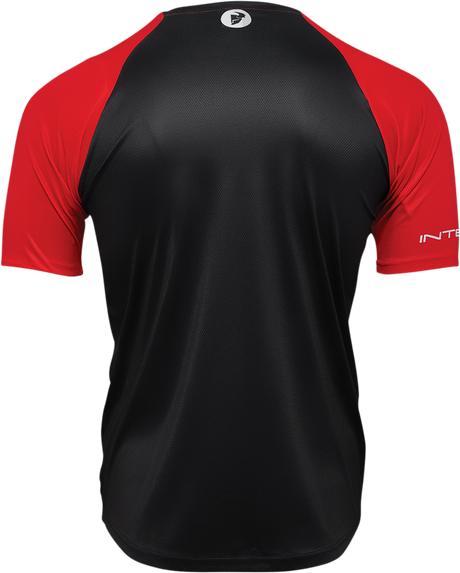 THOR Intense Chex Jersey - Red/Black - 2XL 5120-0143 - Cycle City Outdoors