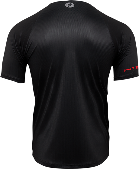 THOR Intense Chex Jersey - Black/Gray - 2XL 5120-0149 - Cycle City Outdoors