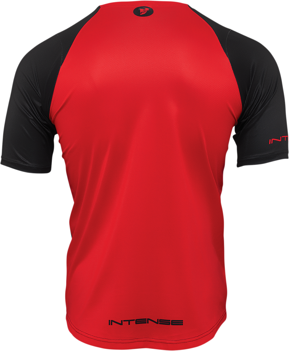 THOR Intense Dart Jersey - Black/Red - Medium 5120-0152 - Cycle City Outdoors