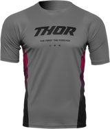 THOR Assist React Jersey - Gray/Purple - Large 5120-0177