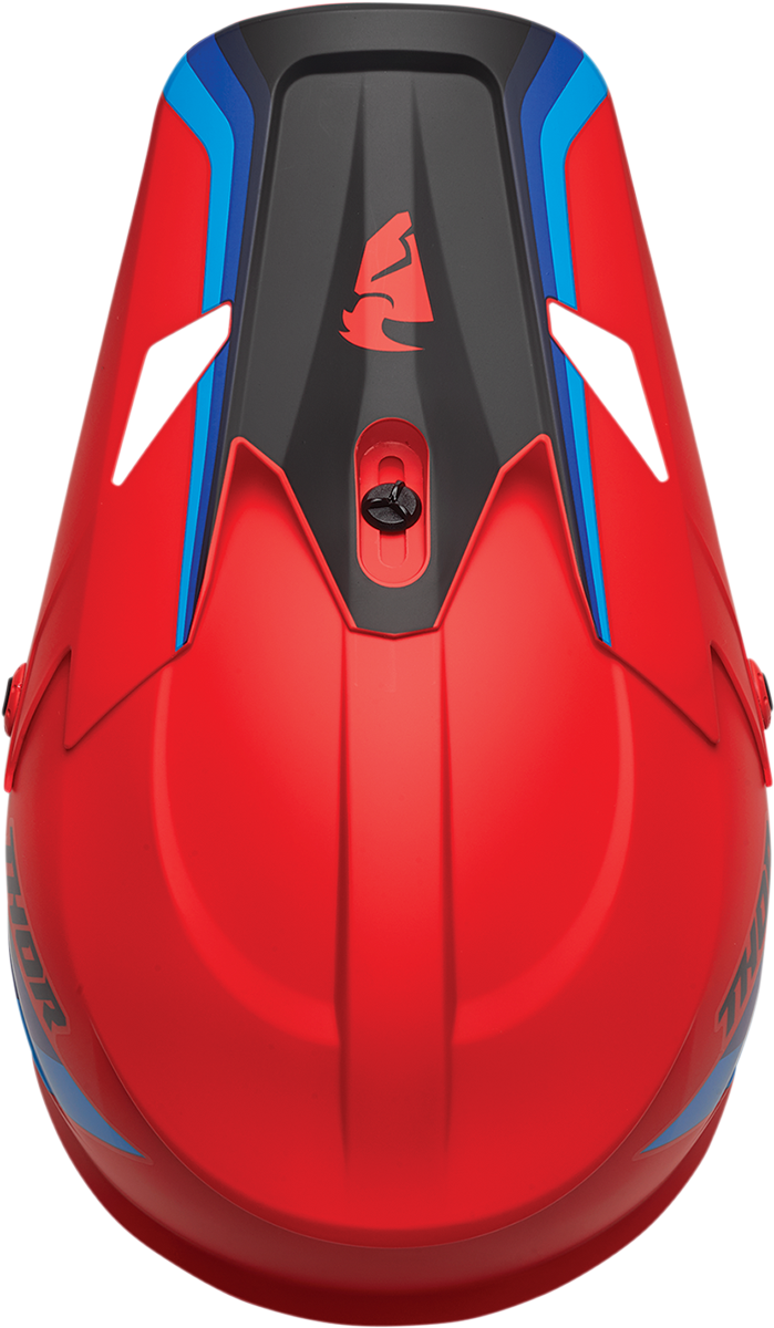 Thor Sector Helmet - Runner - MIPS? - Red/Blue - 2XL 0110-7301 - Cycle City Outdoors