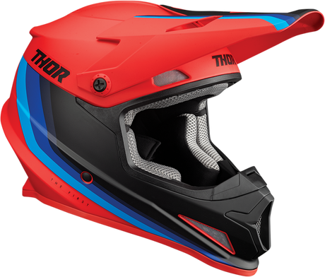 Thor Sector Helmet - Runner - MIPS? - Red/Blue - 2XL 0110-7301 - Cycle City Outdoors