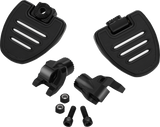 SHOW CHROME Mini Driver Floorboards - Black - Ryker 41-414BK