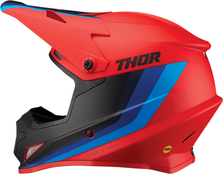 Thor Sector Helmet - Runner - MIPS? - Red/Blue - 2XL 0110-7301 - Cycle City Outdoors