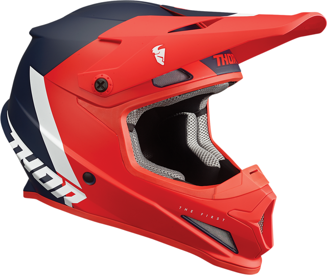 Thor Sector Helmet - Chev - Red/Navy - XL 0110-7324 - Cycle City Outdoors