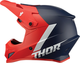 Thor Sector Helmet - Chev - Red/Navy - 3XL 0110-7326 - Cycle City Outdoors