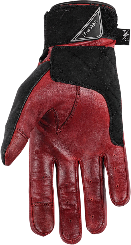 THRASHIN SUPPLY CO. Boxer Gloves - Red - 2XL TBG-02-12