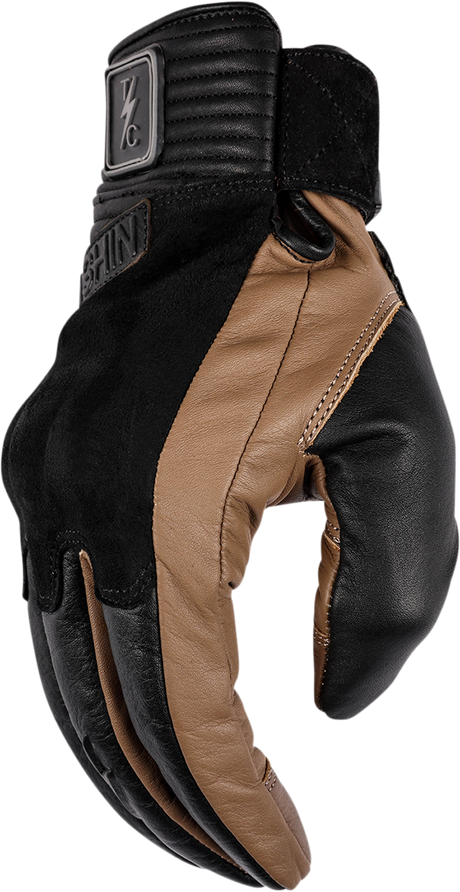 THRASHIN SUPPLY CO. Boxer Gloves - Tan - Large TBG-05-10
