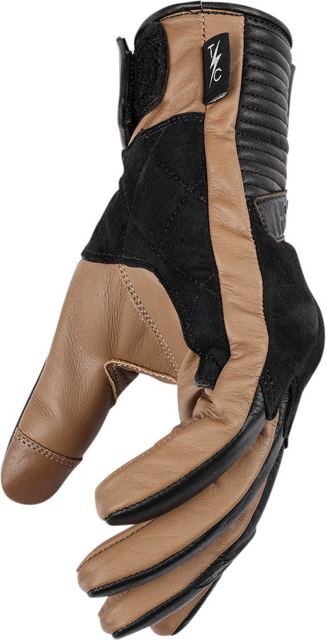 THRASHIN SUPPLY CO. Boxer Gloves - Tan - Large TBG-05-10