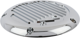 THRASHIN SUPPLY CO. Derby Cover - Finned - Chrome - M8 TSC-3017-3
