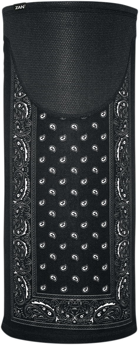 ZAN HEADGEAR Motley Tube? Sportflex? Windproof Tube - Black Paisley TW101