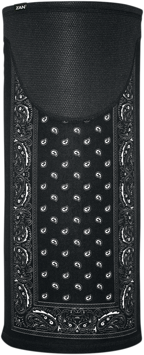 ZAN HEADGEAR Motley Tube? Sportflex? Windproof Tube - Black Paisley TW101