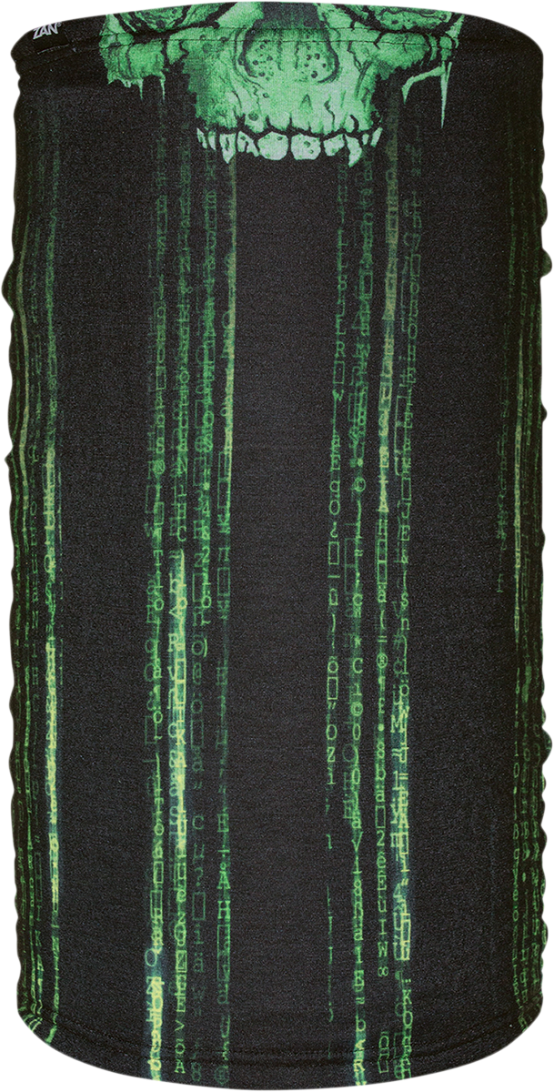 ZAN HEADGEAR Motley Tube? Fleece Lined Tube - Cyber Skull TF452