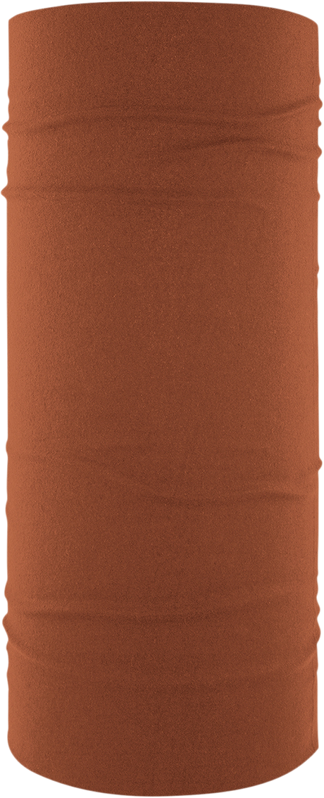 ZAN HEADGEAR Motley Tube? Polyester Neck Tube - Burnt Orange T290