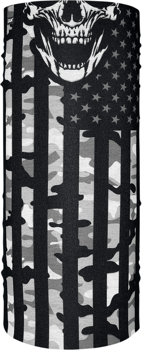 ZAN HEADGEAR Motley Tube? Polyester Neck Tube - Urban Camo Flag T462