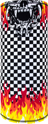 ZAN HEADGEAR Motley Tube? Sportflex? Neck Tube - Checkerd Flames TL450
