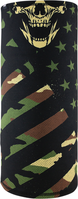 ZAN HEADGEAR Motley Tube? Sportflex? Neck Tube - Patriotic Woodland Camo TL456