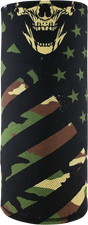 ZAN HEADGEAR Motley Tube? Sportflex? Neck Tube - Patriotic Woodland Camo TL456