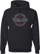 YAMAHA APPAREL Yamaha Better Machine Hoodie - Black - Large NP21S-M1972-L