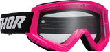 THOR Combat Goggles - Racer - Flo Pink/Black 2601-2707