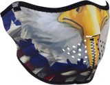 ZAN HEADGEAR Neoprene Half Mask - USA Eagle WNFM454H