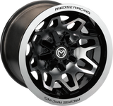 MOOSE UTILITY Wheel - 416X - Front/Rear - Machined Black - 12x7 - 4/156 - 4+3 416M127156GBMF4